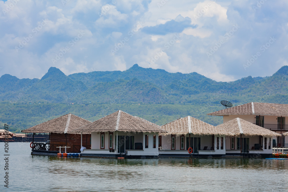 Naklejka premium Tropical Water Resort