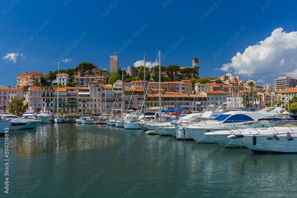 Old town in Cannes - France