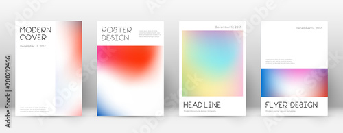 Flyer layout. Minimal impressive template for Brochure, Annual Report, Magazine, Poster, Corporate Presentation, Portfolio, Flyer. Amusing bright cover page.