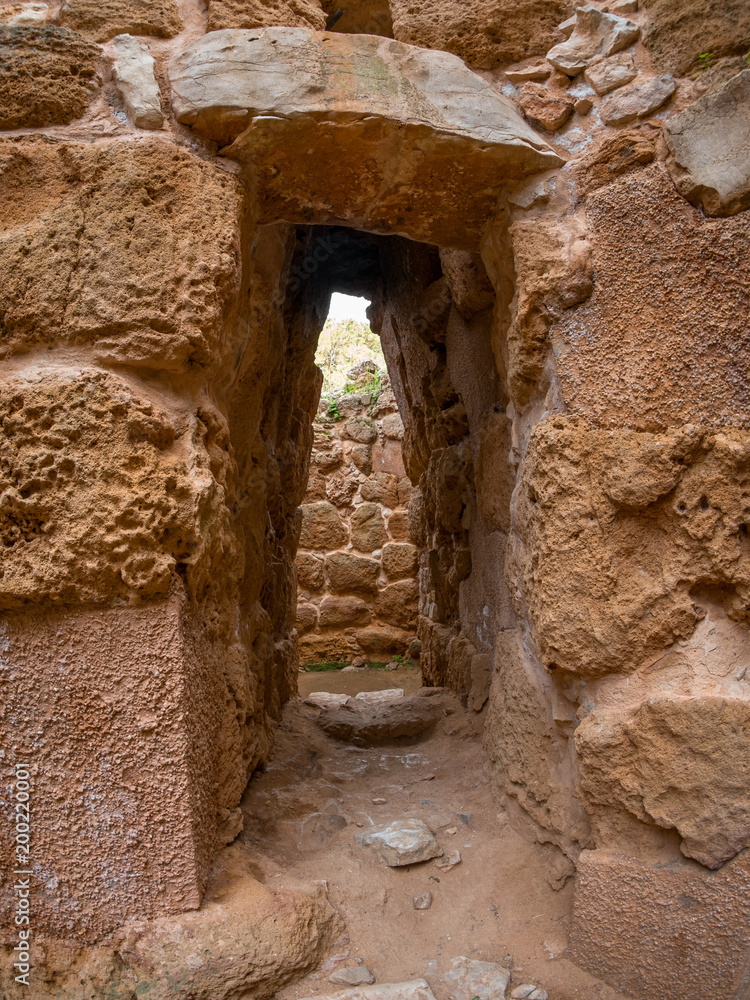 A view of nuragic complex of Palmavera A view of nuragic complex of Palmavera