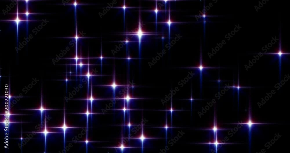silent glamour starry sky animation, 4k loop silent glamour starry sky animation, 4k loop