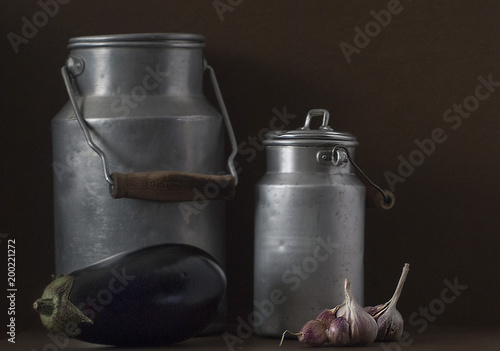 Still life with cans