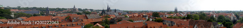 Panorama Quedlinburg,Top view of Quedlinburg