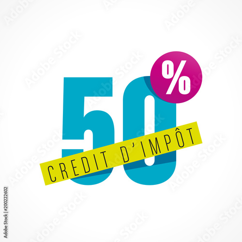50% crédit d'impôt