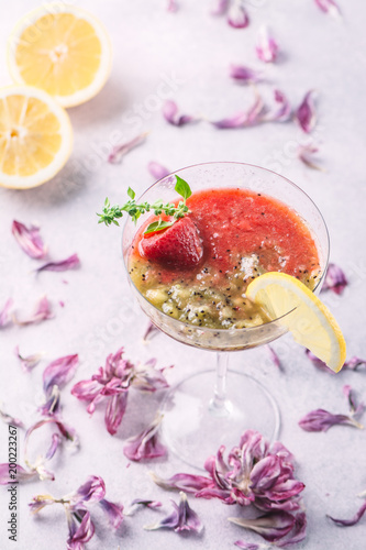 Fruit smoothies background