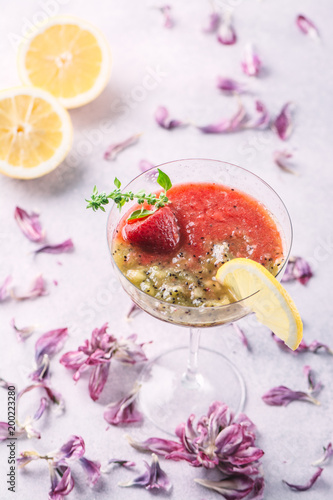 Fruit smoothies background