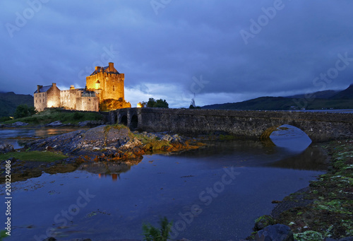 Scotland, Eilean Donan Castle in Loch Duich