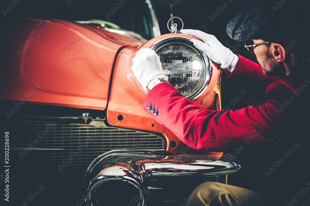 Collectible Car Appraisal Stock Photo | Adobe Stock