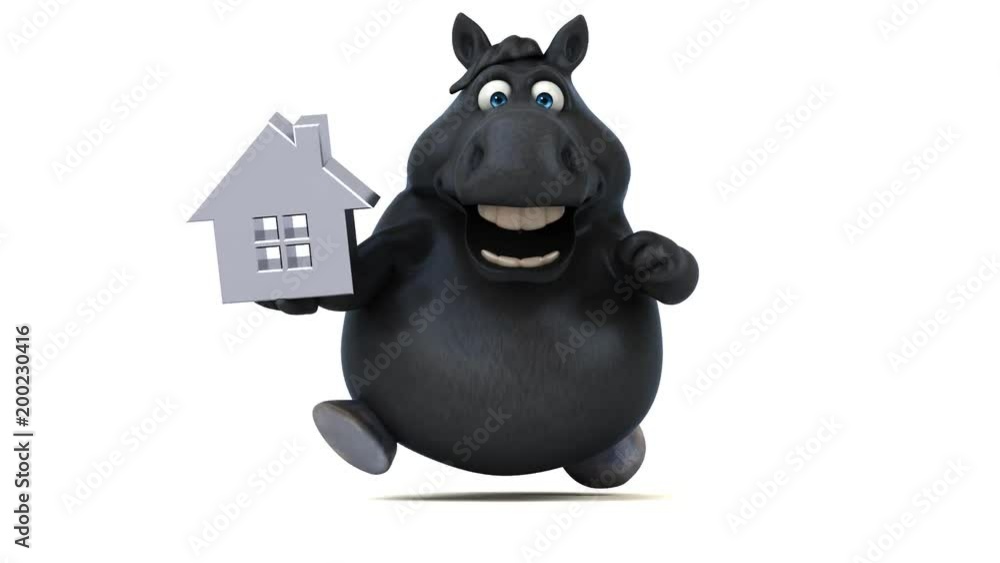 Fun horse - 3D Animation Fun horse - 3D Animation
