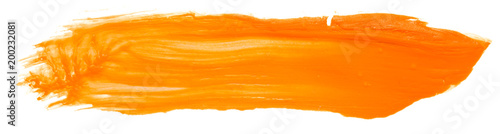 orange paint texture painting art on paper, abstract background, splashing, paint, ink, drop, stein round. with the texture of the brush