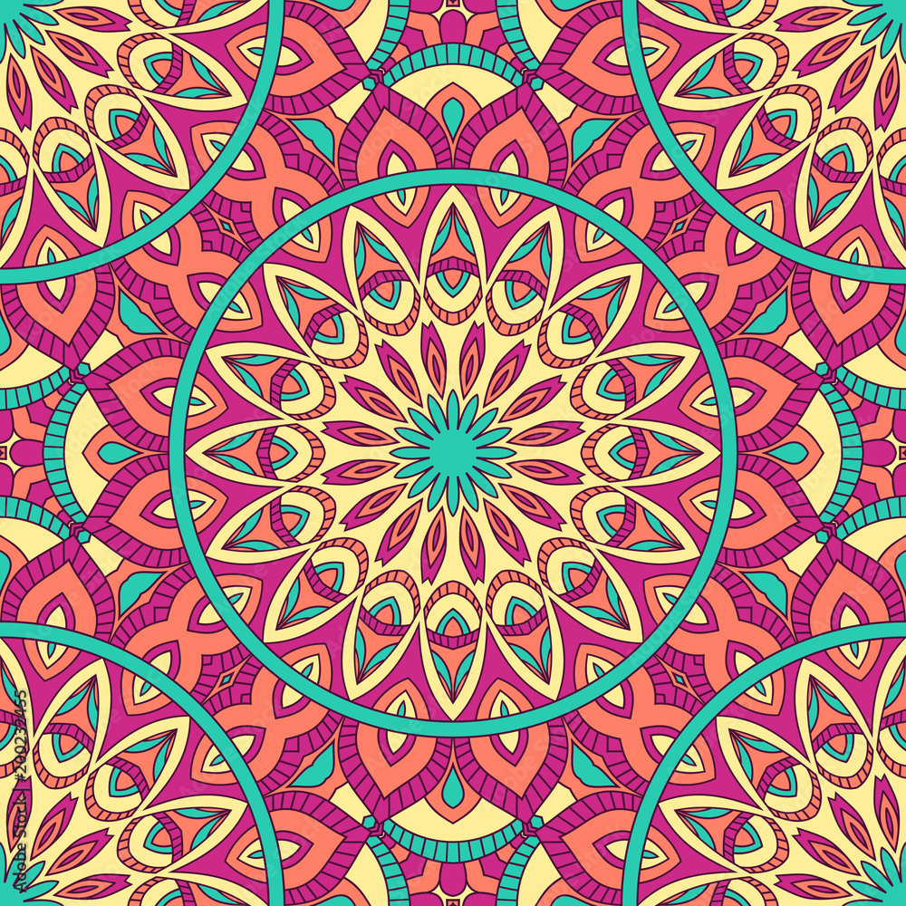 Hand drawn ornamental seamless pattern. Vector Illustration Hand drawn ornamental seamless pattern. Vector Illustration