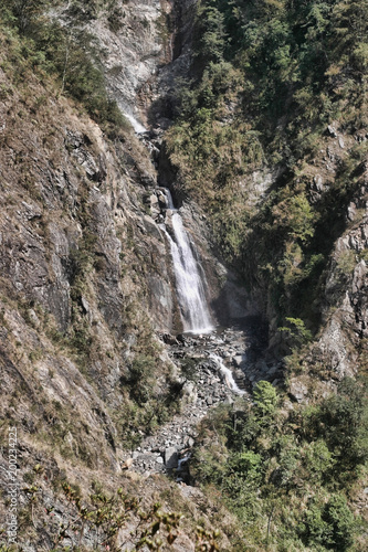 Waterfall in the Alishan Mountains, Taiwan