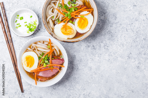 Japanese ramen bowl