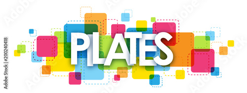 PILATES Colourful Letters Icon