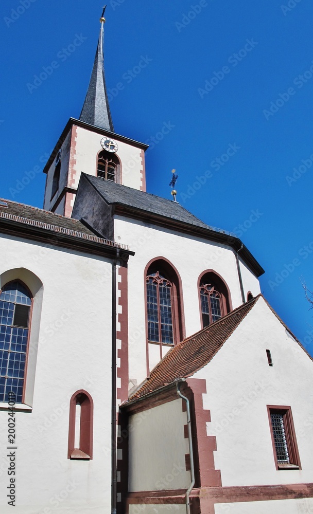 Fototapeta premium Kleinochsenfurt, Pfarrkirche Maria Schnee