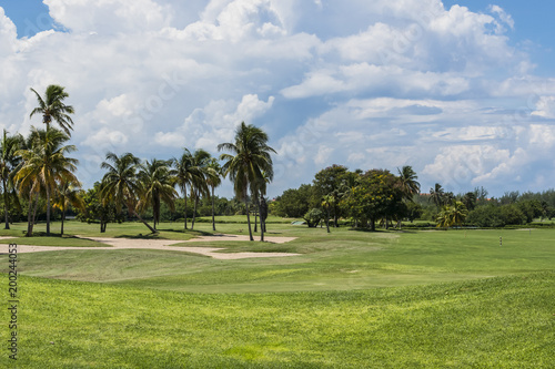 Golfplatz an den Hotelanlagen bei Varadero Kuba