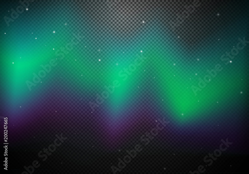 A Beautiful Sky with Northern Light