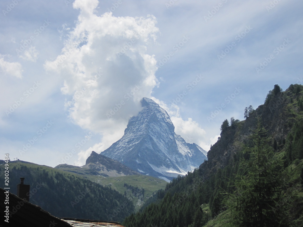 Beautiful scenery of Switzerland - Zermatt -