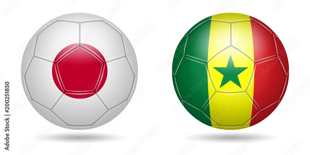 Football. 2018. Japan, Senegal