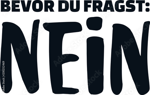 Before you ask: no german