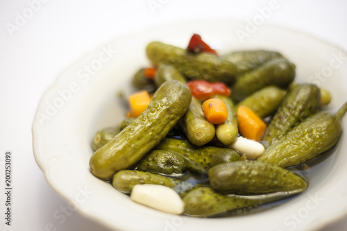 PIckles in a Bowl