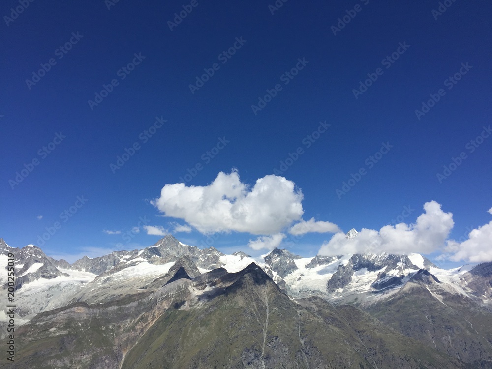 Beautiful scenery of Switzerland - Rothorn -