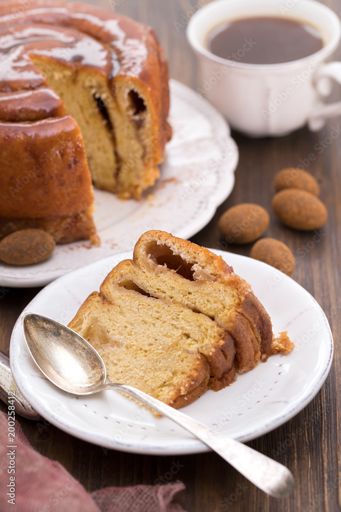 Portuguese Easter cake Folar Algarvio