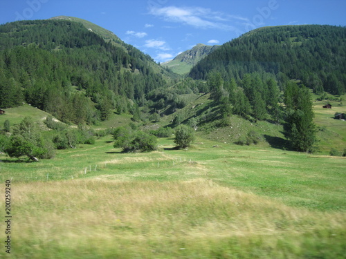 Beautiful scenery of Switzerland - Furka Pass -