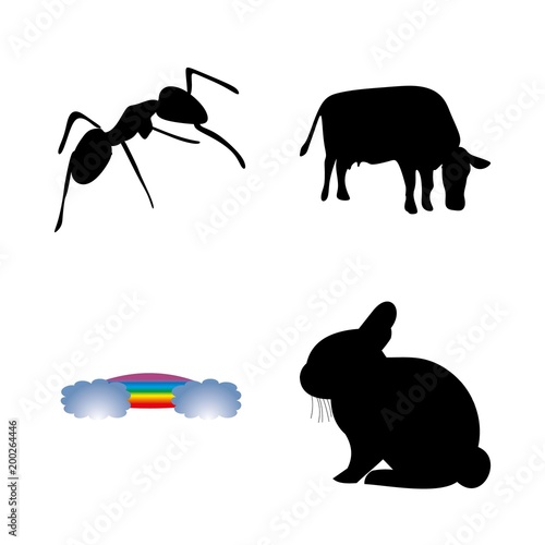 icon Animal with pet, parasitic, decorative, pose and wildlife