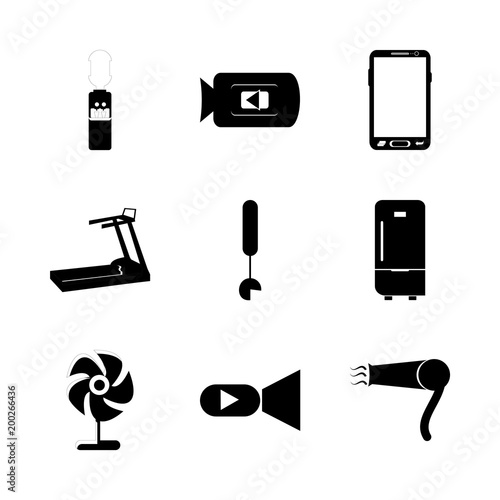icon Electronic with movie, cool, elecronic, athletic and modern
