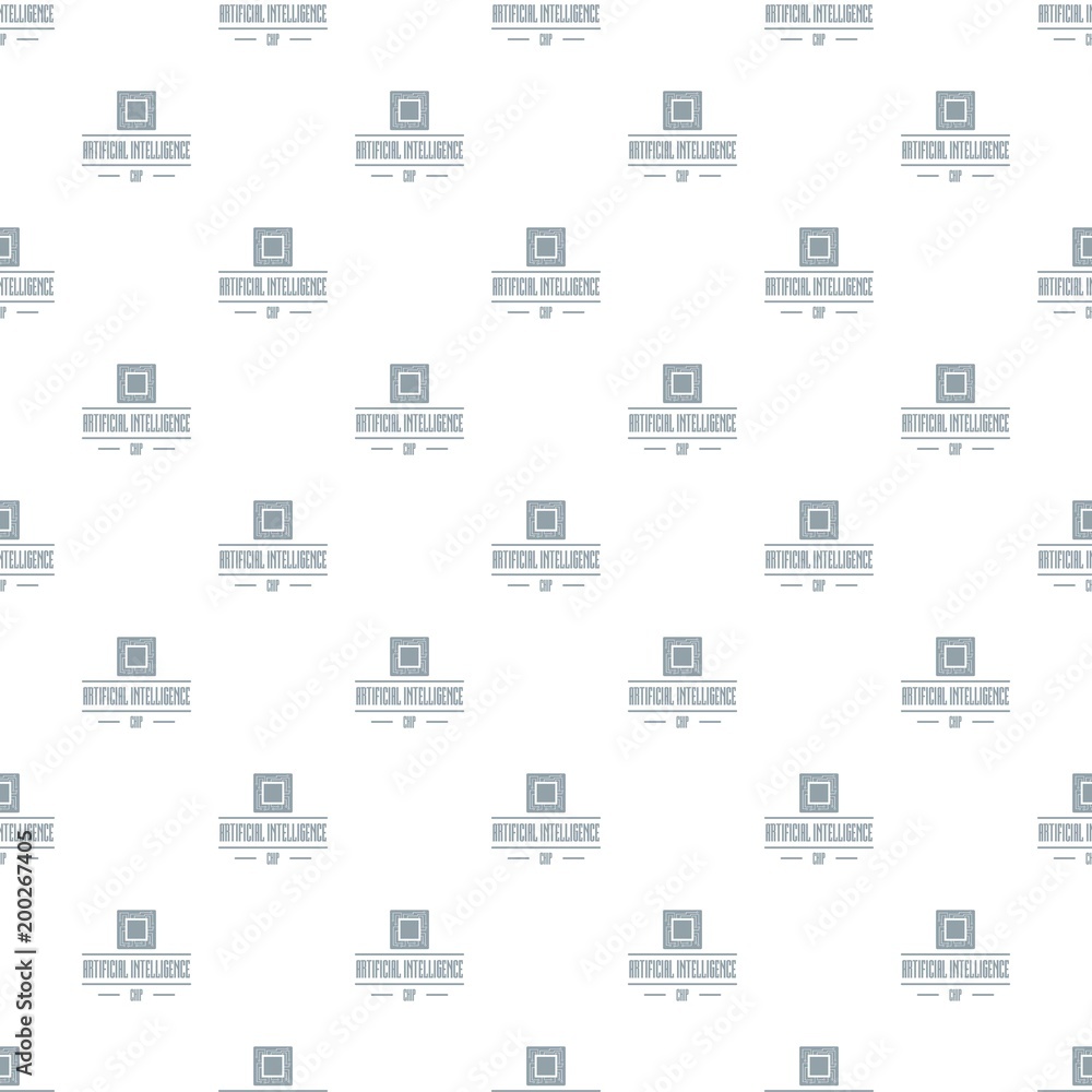 Artificial intelligence pattern vector seamless Artificial intelligence pattern vector seamless