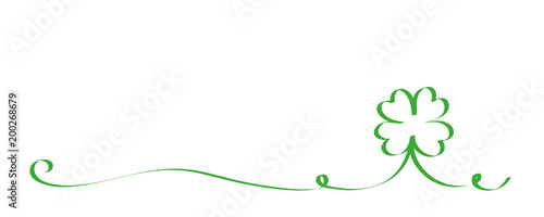 kleeblatt kalligrafisch