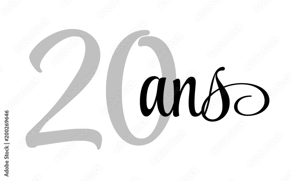 20 ans 20 ans