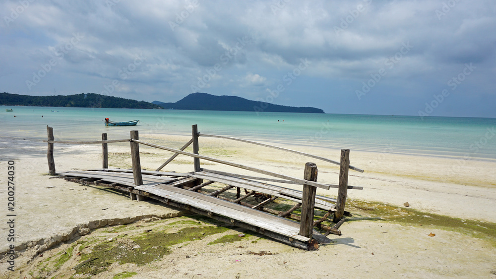 Obraz premium koh rong samloem beach