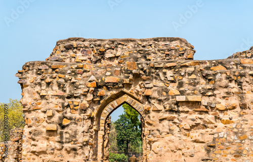 Alauddin Khilji Tomb and Madrasa at the Qutb Complex in Delhi  India