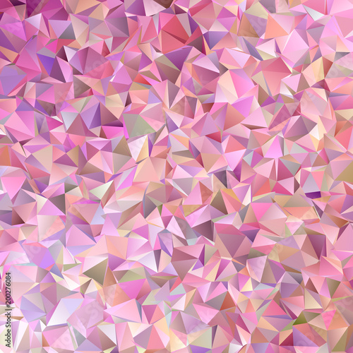 Geometric retro triangular background design - abstract vector graphic