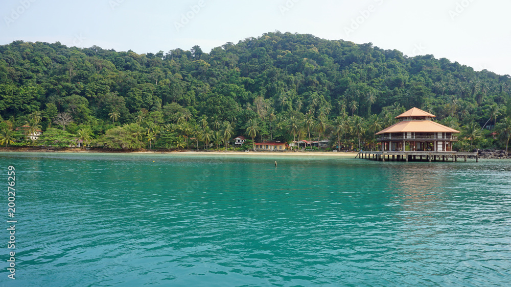 tropical coast of koh chang