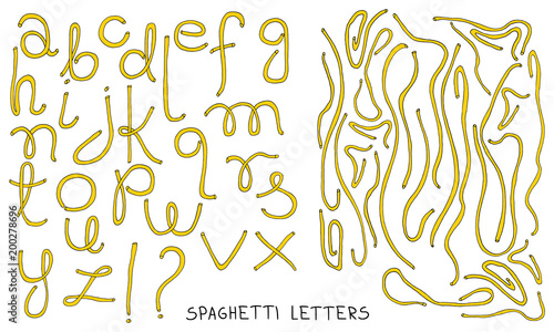 Spaghetti Letters