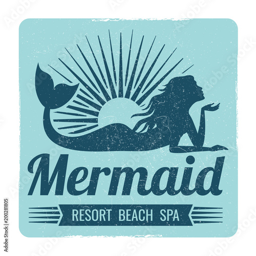 Mermaid logo design