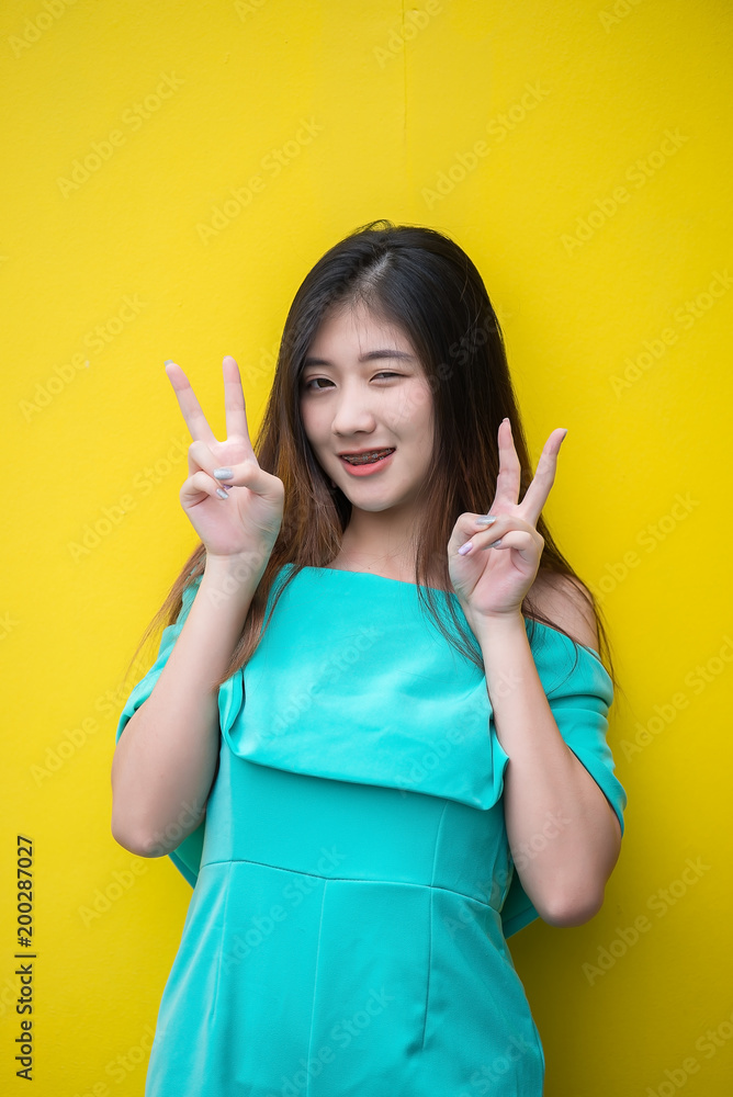Portrait of beautiful asian chic girl pose for take a picture,Lifestyle of teen thailand people,Modern woman happy concept Portrait of beautiful asian chic girl pose for take a picture,Lifestyle of teen thailand people,Modern woman happy concept