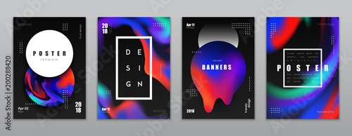 Liquid banners set