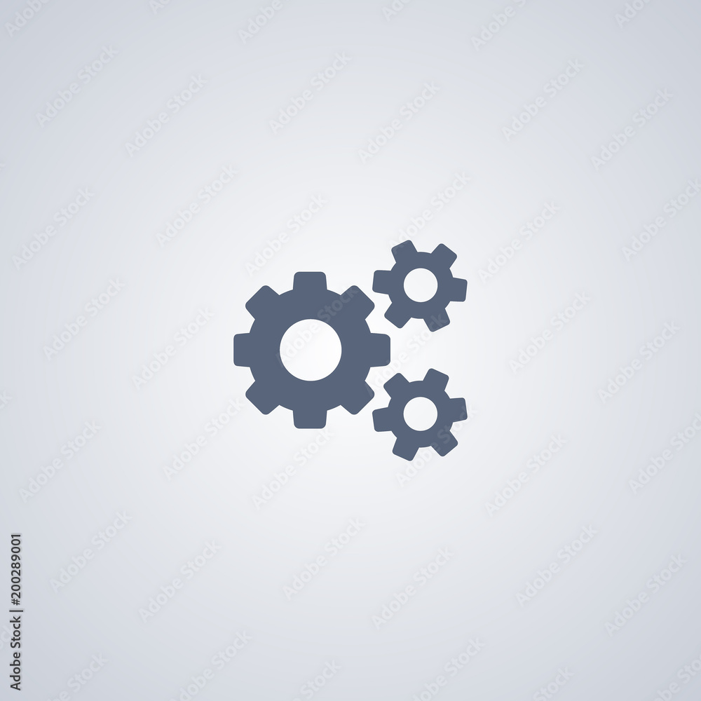 Settings icon, mechanic icon Settings icon, mechanic icon