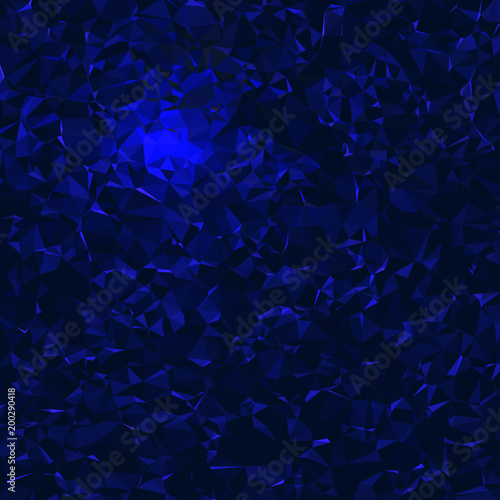 low poly Hintergrund Blau