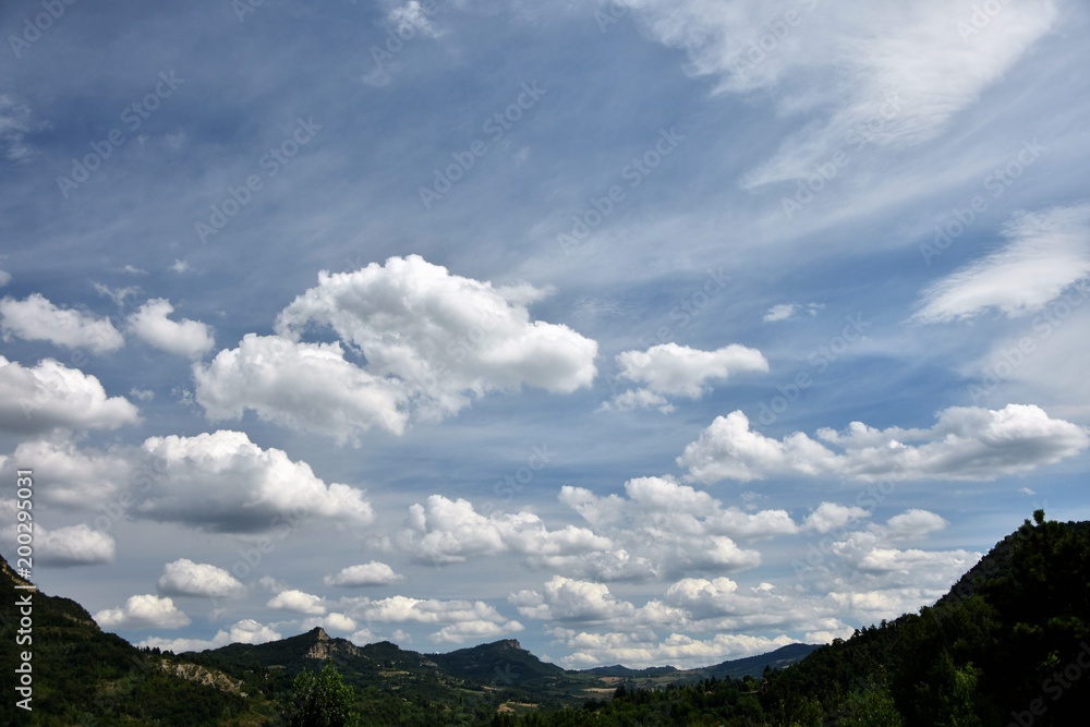 Natura inverno paesaggi tramonti 