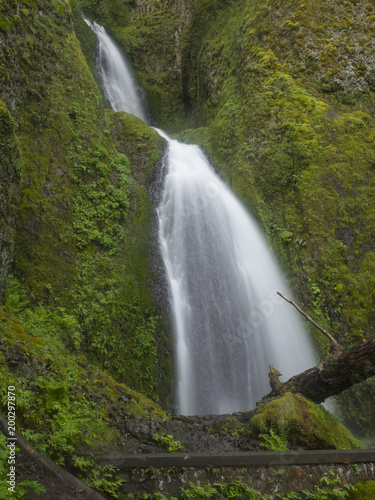 Wahkeena falls Columbia River Gorge