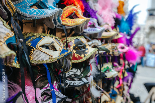 Carnival mask in Venice, Italy