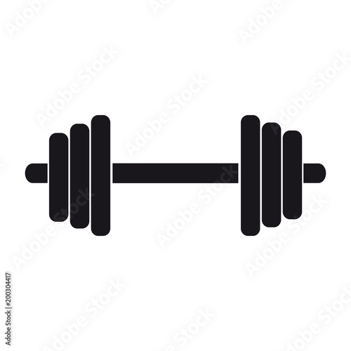 Dumbbell Icon - Vector Illustration