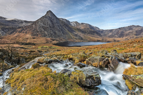 Tryfan from Afon Lloer