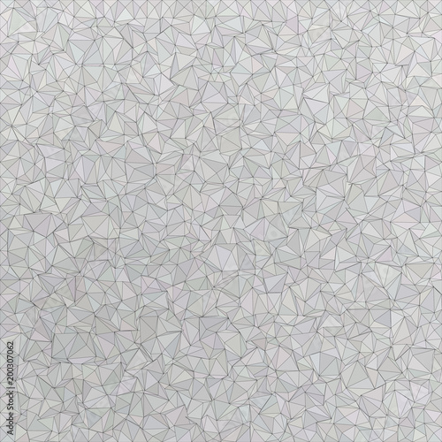 Silver irregular triangle mosaic vector background design