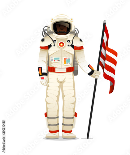 astronaut spaceman. planets in solar system. astronomical galaxy space. cosmonaut explore adventure.